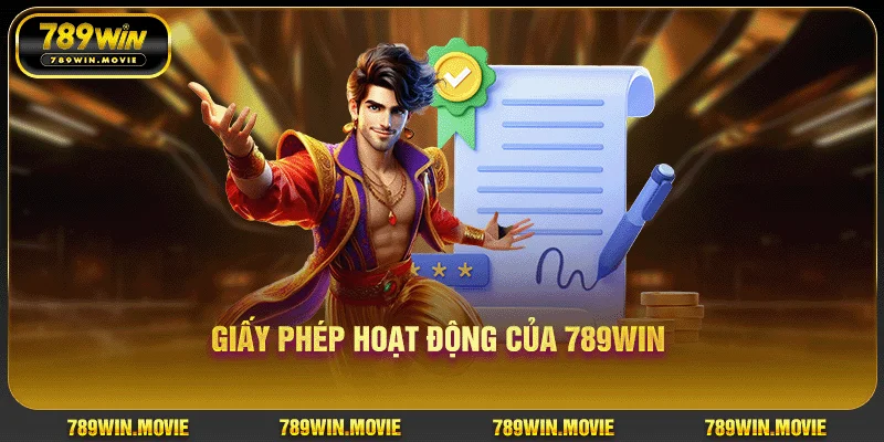 Giấy phép hoạt động của 789WIN Giấy phép hoạt động của 789WIN